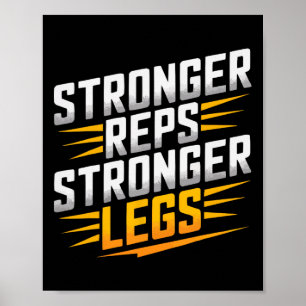 Beenpers Oefening Bodybuilding Fitness Workout By Poster