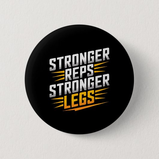 Beenpers Oefening Bodybuilding Fitness Workout By Ronde Button 5,7 Cm (Voorkant)