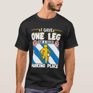 Beenprothese Amputatie Vintage Ik Gaf Een Been F T-shirt
