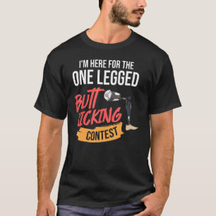 Beenprothese One Legged Gifts Beenprothese GIF T-shirt