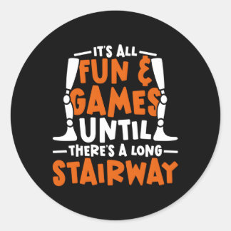 Beenprothetisch Ronde Sticker