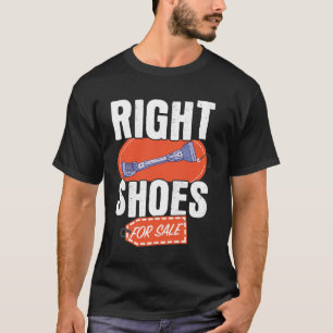 Beenprothetische Amputatie  Rechts Schoenen voor T-shirt