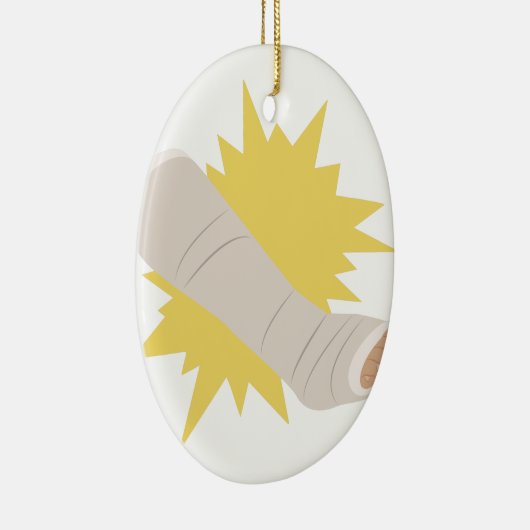 Beenuitgisting Keramisch Ornament (Rechts)