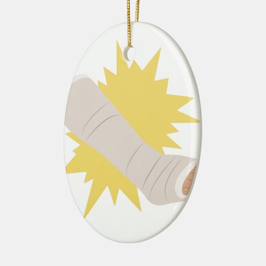 Beenuitgisting Keramisch Ornament (Links)