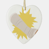 Beenuitgisting Keramisch Ornament (Rechts)