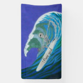 Beenwerf Spandoek (Verticaal)