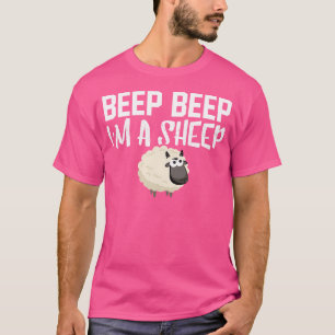 Beep Beep Ik ben een grappig schaap T-shirt