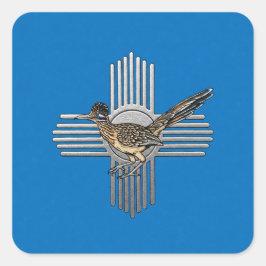 Beep Beep Vierkante Sticker