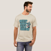 Beep Boop Beste Vriend T-shirt (Voorkant volledig)