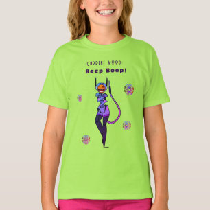 Beep Boop Schattigee Robot Giggle Leuk T-shirt