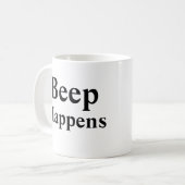 Beep Gebeurt Koffiemok (Voorkant links)