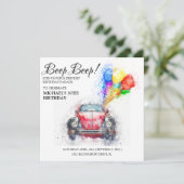 BeepBeep! Rijvaardigheid en bediening op vogelpara Kaart (Staand voorkant)