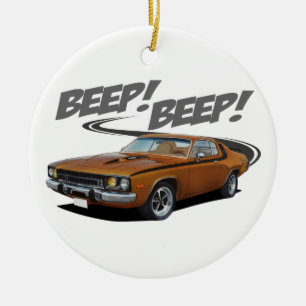 Beeping Roadrunner Keramisch Ornament