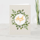 Beeple Thank You Floral card Kaart (Voorkant)