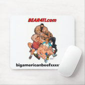 BEER411 Gepersonaliseerd Mousepad Muismat (Met muis)