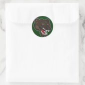 Beer-01 Ronde Sticker (Tas)