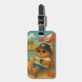 Beer 03 Kids Bagagelabel (Voorkant verticaal)