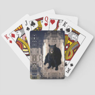 Beer 1 - Mozaïekontwerp met ijskuiken Pokerkaarten