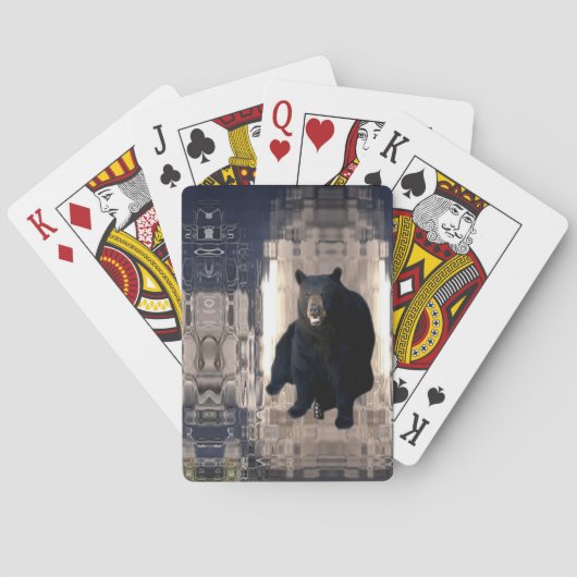 Beer 1 - Mozaïekontwerp met ijskuiken Pokerkaarten (Achterkant)