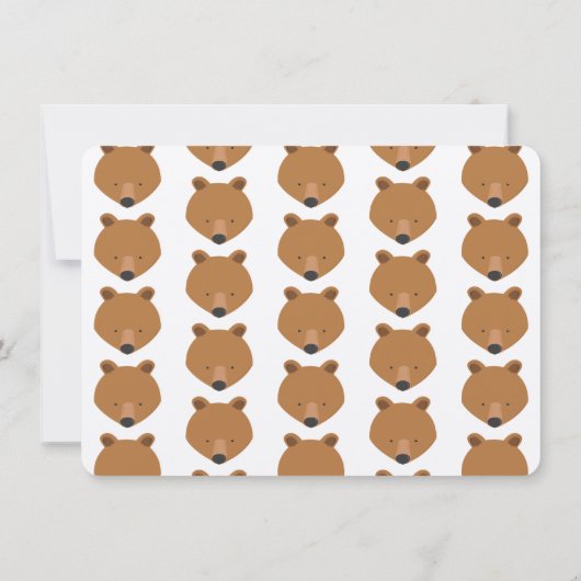 Beer 1e verjaardag kaart (Achterkant)