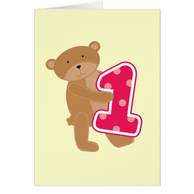 Beer 1e verjaardag T-shirts en cadeautjes (Voorkant)