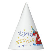 Beer 2 jaar Cute Birthday Feesthoedjes (Links)