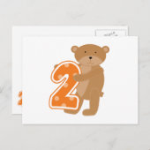 Beer 2e verjaardag T shirten en geschenken Briefkaart (Voorkant / Achterkant)