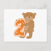 Beer 2e verjaardag T shirten en geschenken Briefkaart (Voorkant)