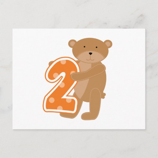 Beer 2e verjaardag T shirten en geschenken Briefkaart (Voorkant)