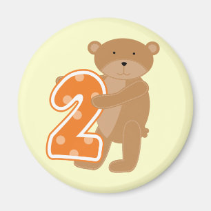 Beer 2e verjaardag T shirten en geschenken Magneet