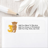 Beer 3e Verjaardag T-shirts en geschenken Etiket (Insitu)