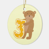 Beer 3e Verjaardag T-shirts en geschenken Keramisch Ornament (Links)