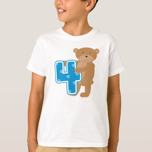 Beer 4e Verjaardag Tshirts en geschenken (Voorkant)