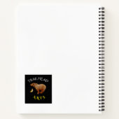 Beer 856 Blanco Notitieboek (Achterkant)