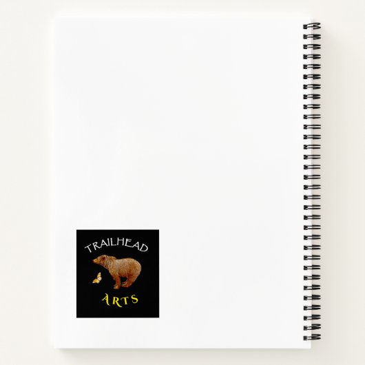 Beer 856 Blanco Notitieboek (Achterkant)