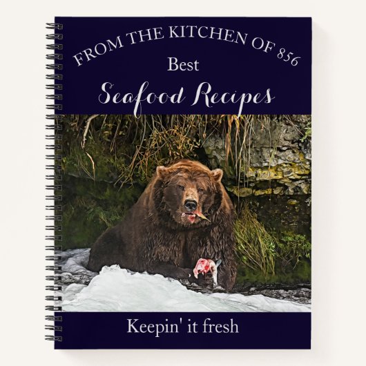 Beer 856 Blanco Notitieboek (Voorkant)