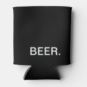 BEER. Aangepaste kleur Blikjeskoeler (Voorkant)