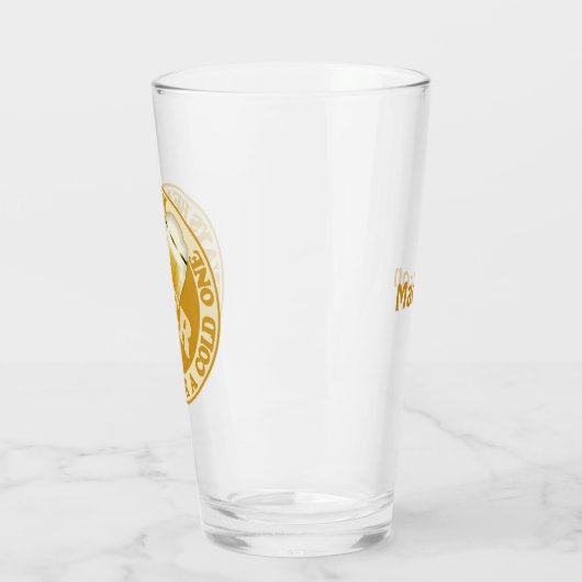 BEER aangepaste naam glas (Links)