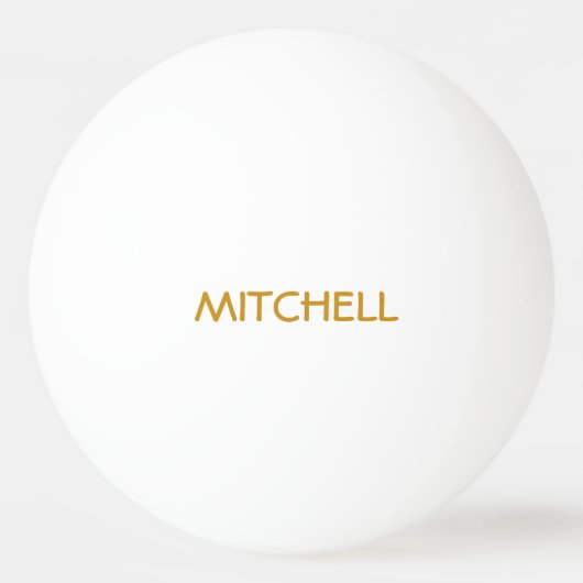 BEER aangepaste naam pingelt pongballen Pingpongbal (Achterkant)