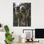 BEER AANSLAG OP HET SPOOR POSTER (Thuiskantoor)