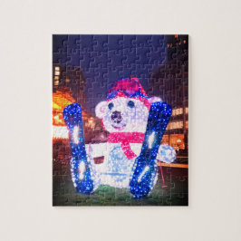 Beer aansteken legpuzzel