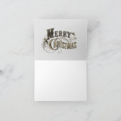 Beer aanval feestdagen kaart (Binnen)