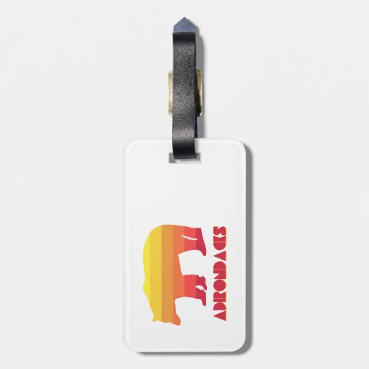 Beer Adirondacks Bagagelabel (Achterkant verticaal)