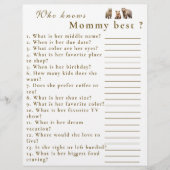 Beer Adventure Mountains Wie kent mama het beste Flyer (Voorkant)