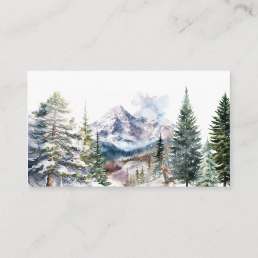 Beer Adventure Snow Mountain Bearly Boeken voor Ba Informatiekaartje (Achterkant)