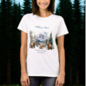 Beer Adventure Snow Mountain Winter Mama te zijn T-shirt