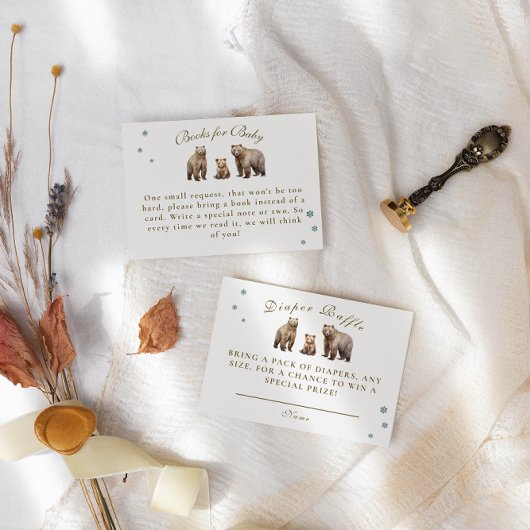 Beer Adventure Winter Bergen Luier Raffle Informatiekaartje