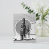 Beer Adverteren Billboard, 1940 Briefkaart (Staand voorkant)