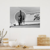 Beer Adverteren Billboard, 1940 Poster (Keuken)