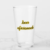 Beer Aficionado Glas (Voorkant)